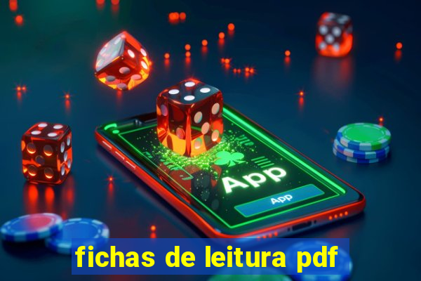 fichas de leitura pdf